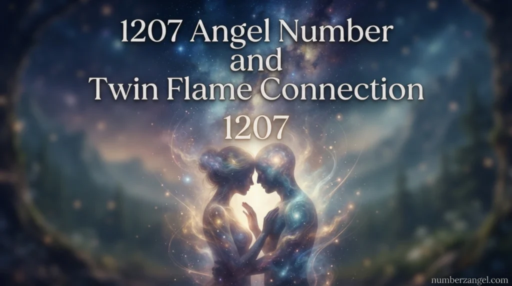 1207 Angel Number and Twin Flame Connection