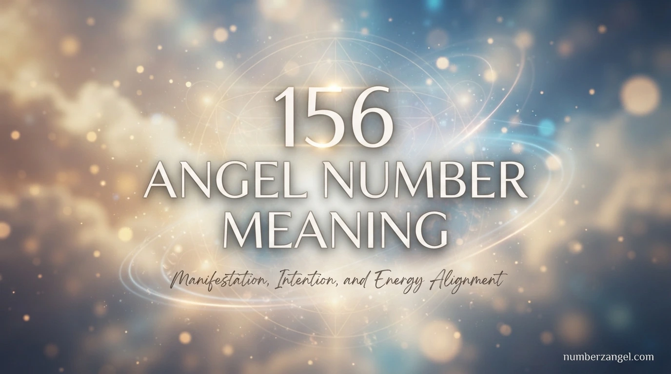 156 Angel Number Meaning