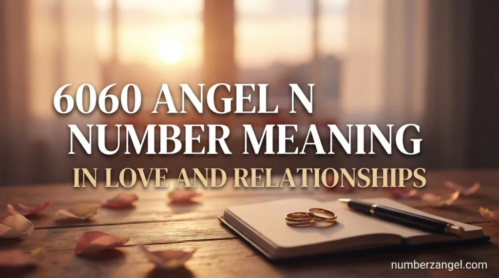 6060 Angel Number Meaning in Love and Relationships