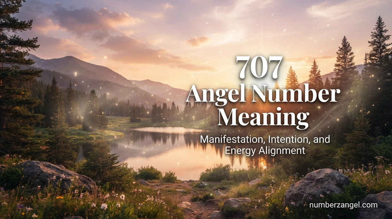 707 Angel Number Meaning