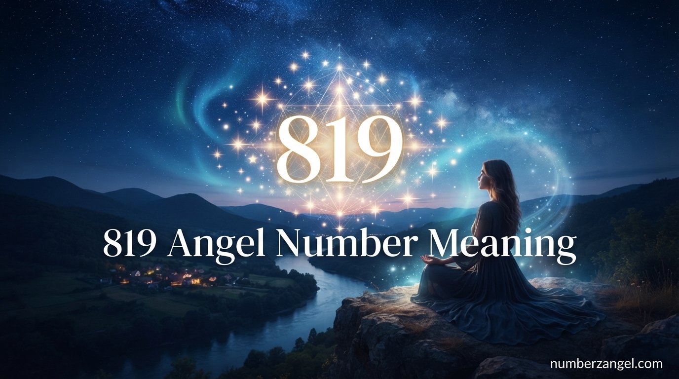 819 Angel Number Meaning