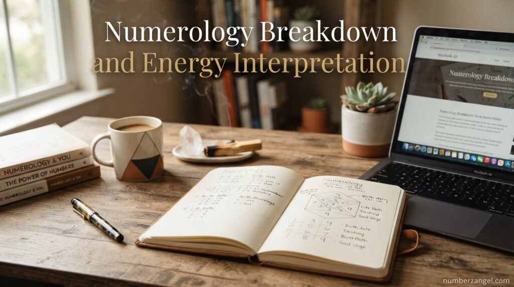 Numerology Breakdown and Energy Interpretation