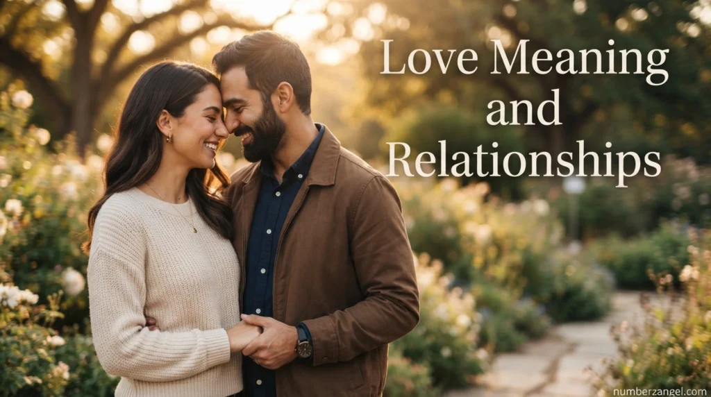 Love Meaning and Relationships