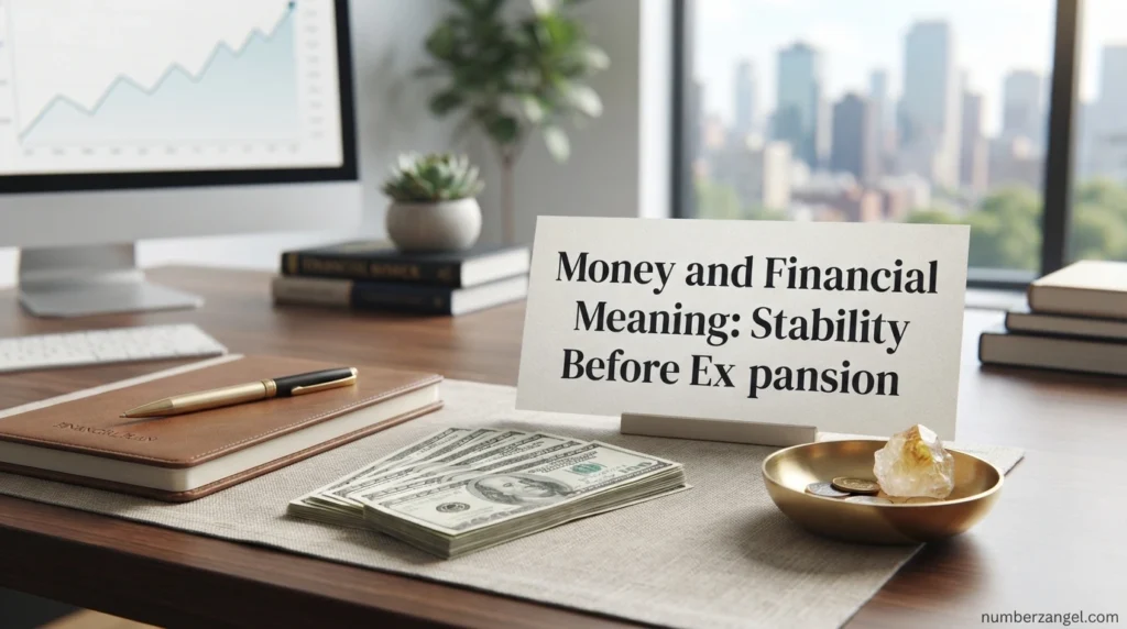 Money and Financial Meaning: Stability Before Expansion
