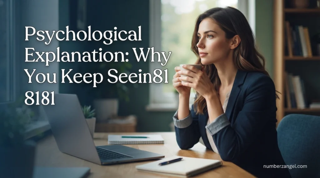 Psychological Explanation: Why You Keep Seeing 8181