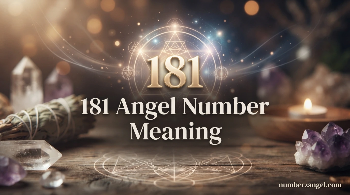 181 Angel Number Meaning