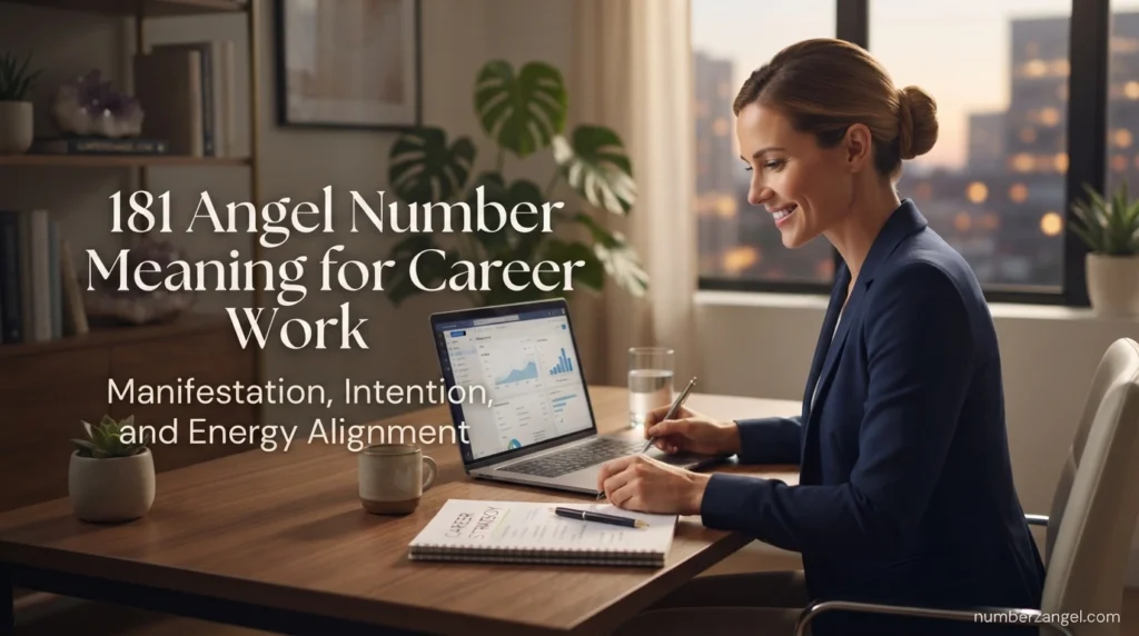 181 Angel Number Meaning for Career and Work