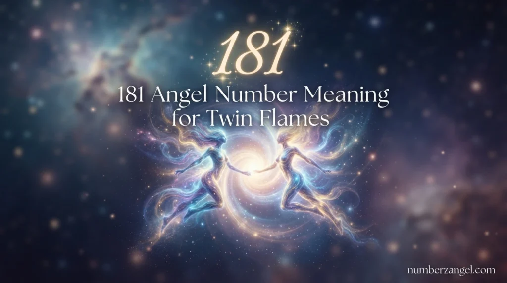 181 Angel Number Meaning for Twin Flames