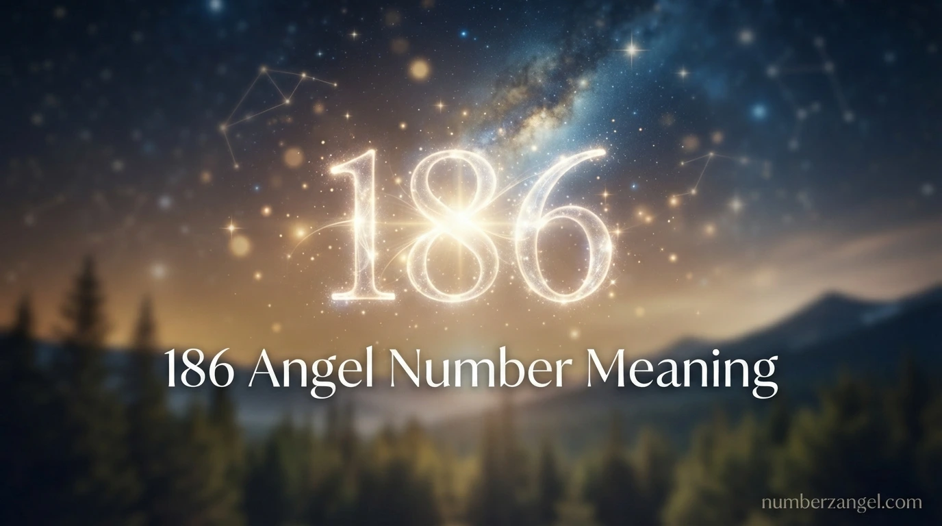 186 Angel Number Meaning