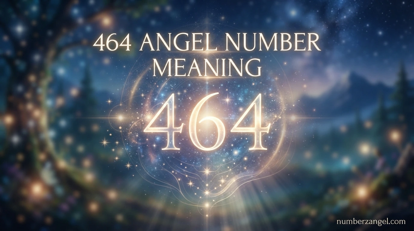 464 Angel Number Meaning