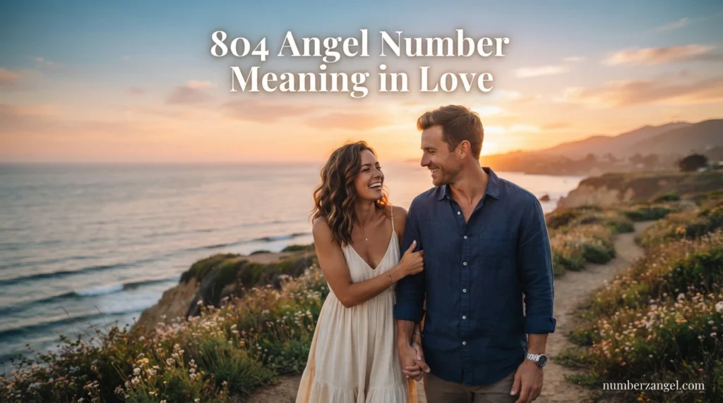 804 Angel Number Meaning in Love