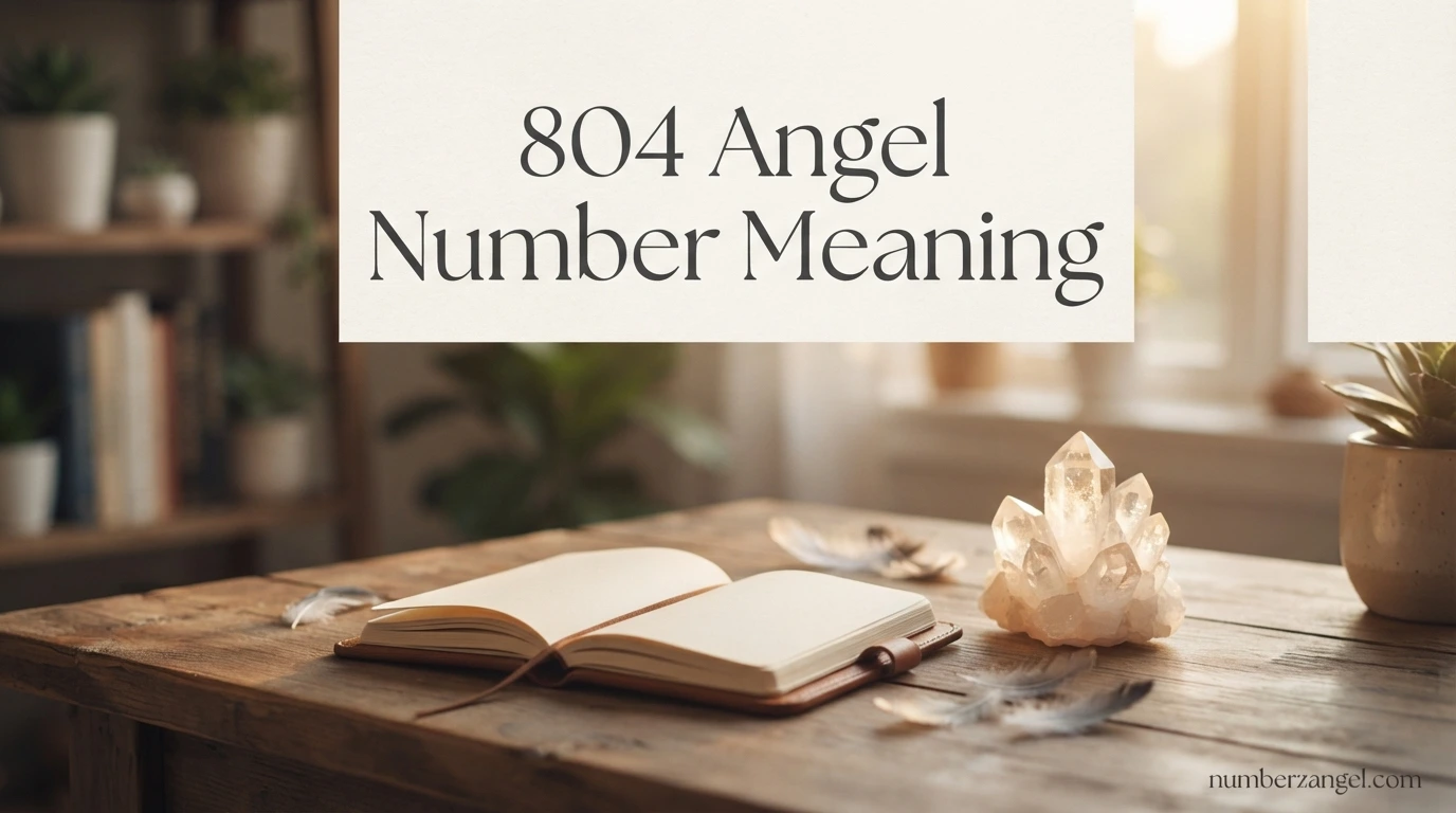 804 Angel Number Meaning