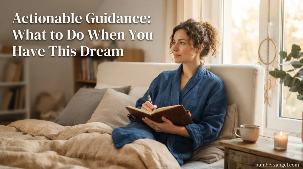 Actionable Guidance: What to Do When You Have This Dream