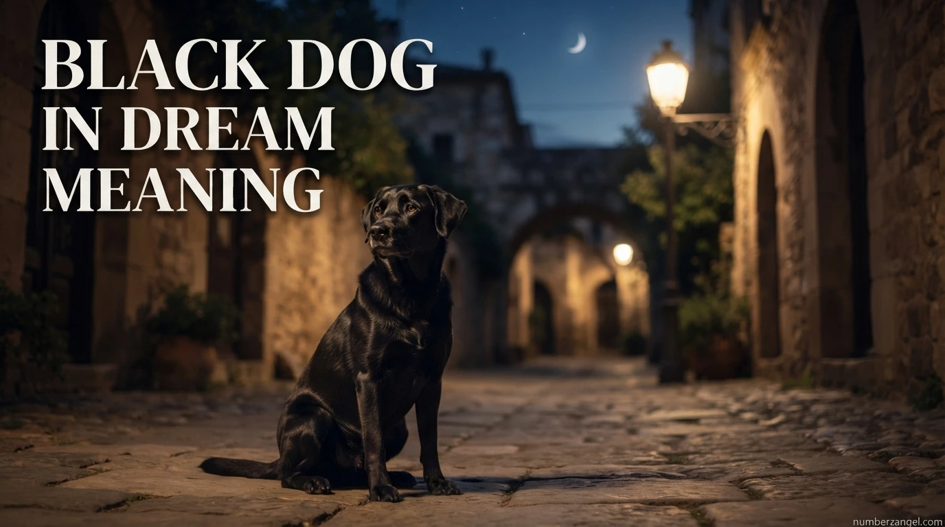 Black Dog in Dream Meaning