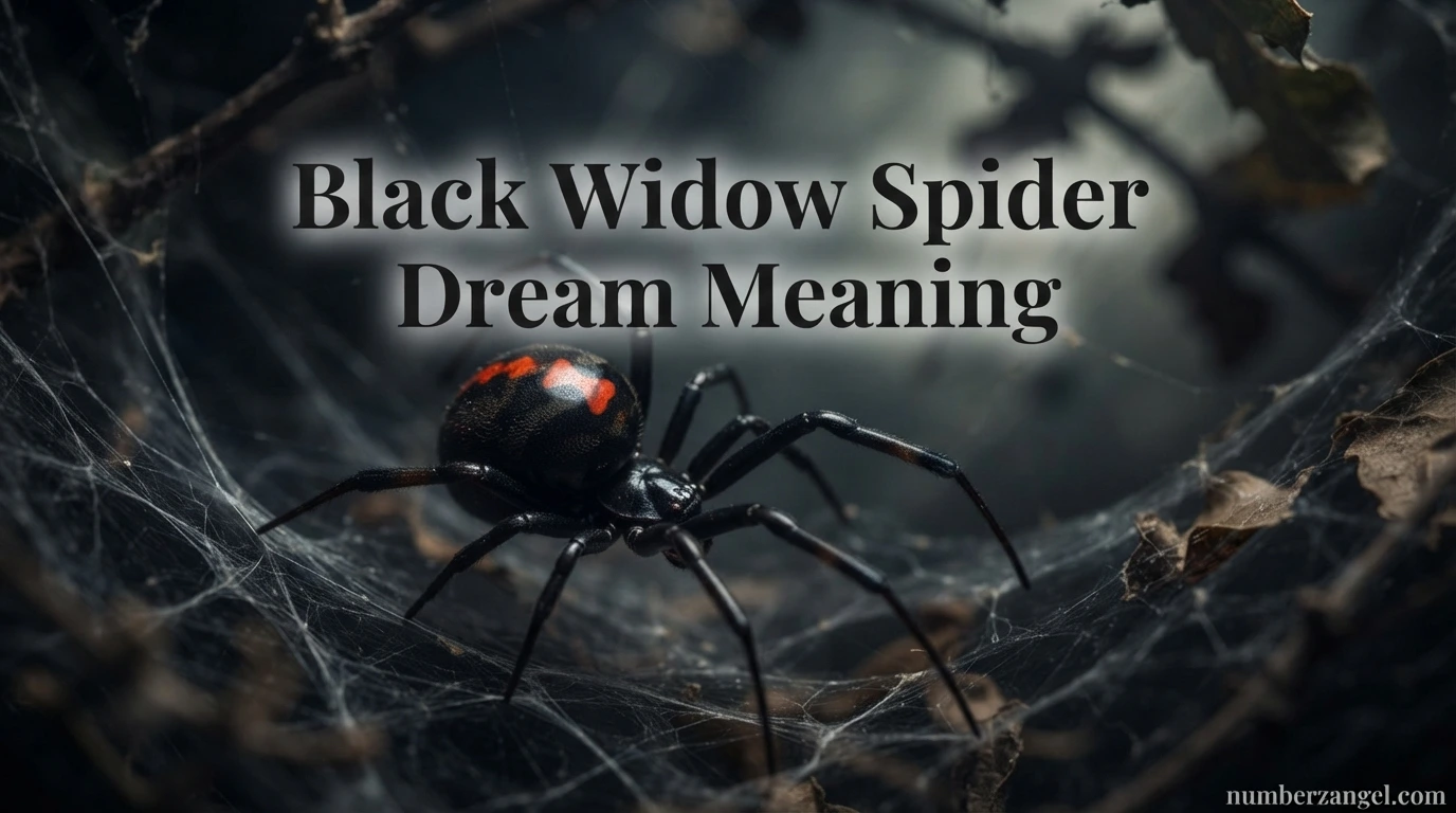 Black Widow Spider Dream Meaning