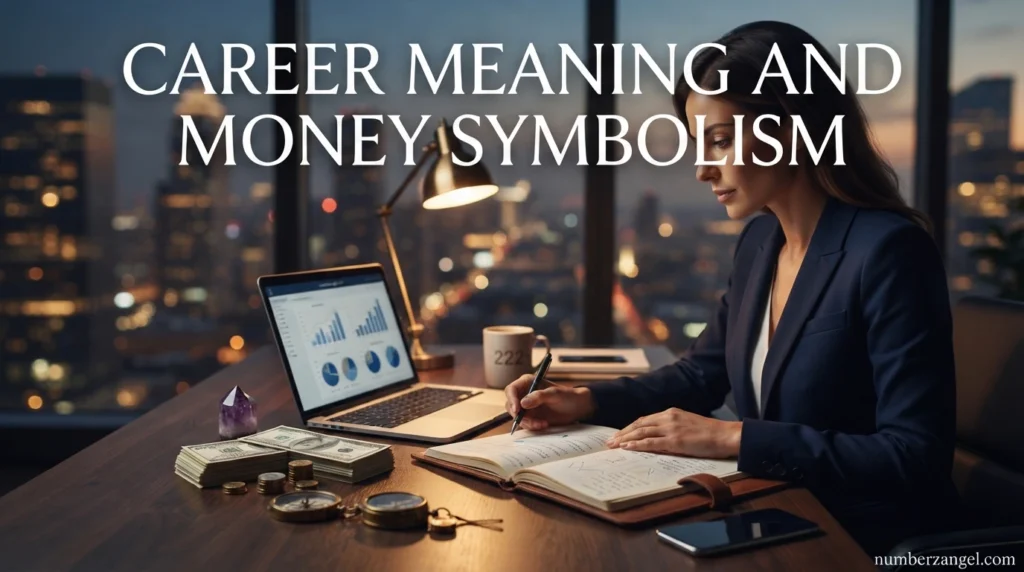 Career meaning and money symbolism