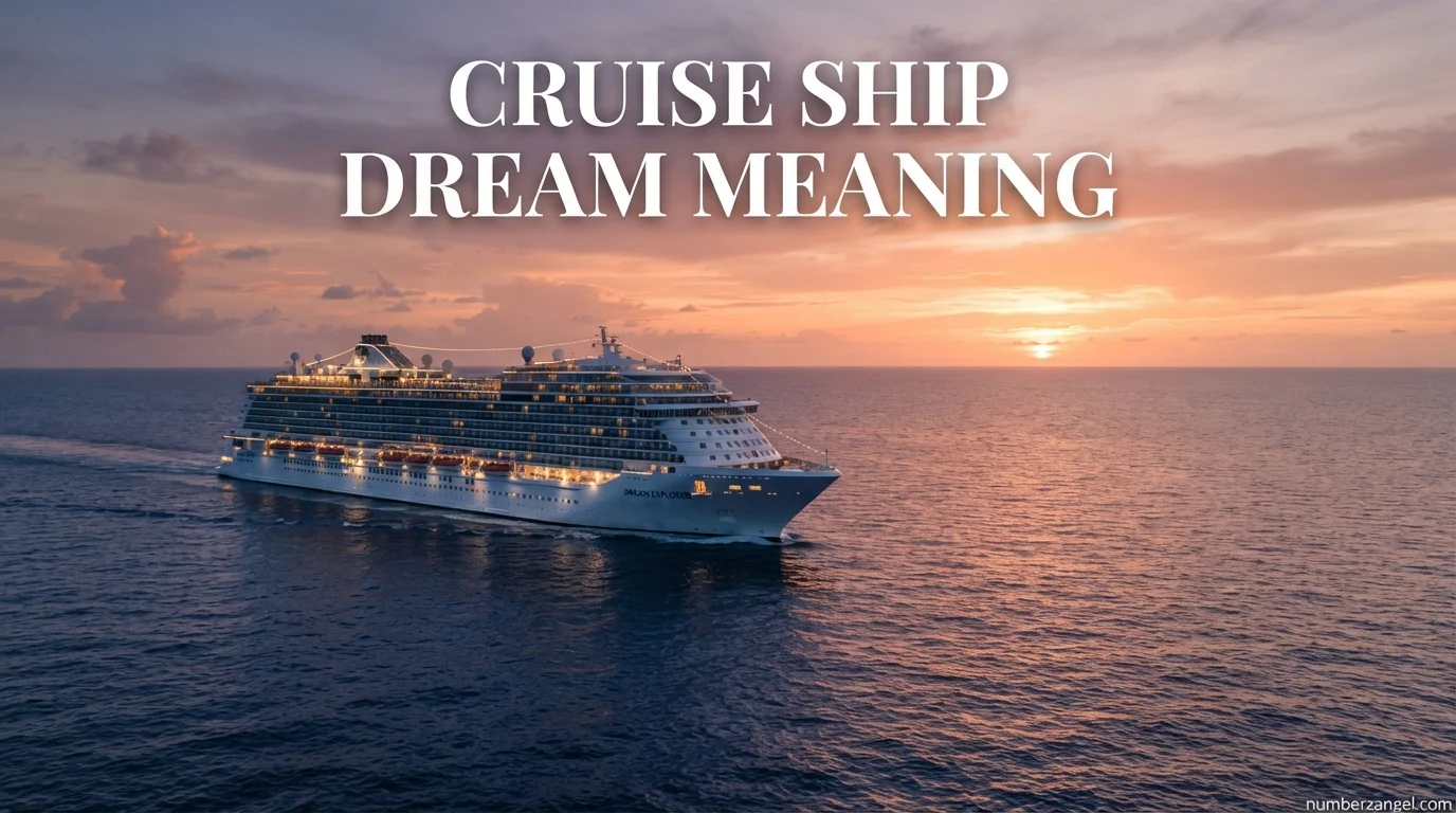 Cruise Ship Dream Meaning