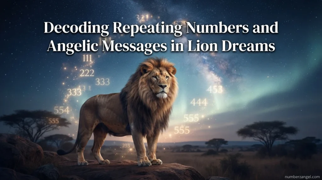 Decoding Repeating Numbers and Angelic Messages in Lion Dreams