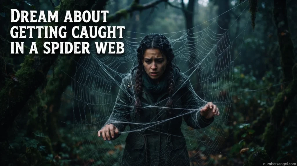 Dream About Getting Caught in a Spider Web