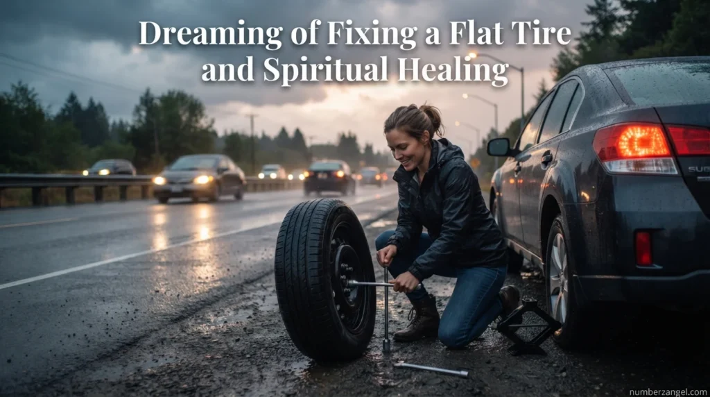 Dreaming of Fixing a Flat Tire and Spiritual Healing
