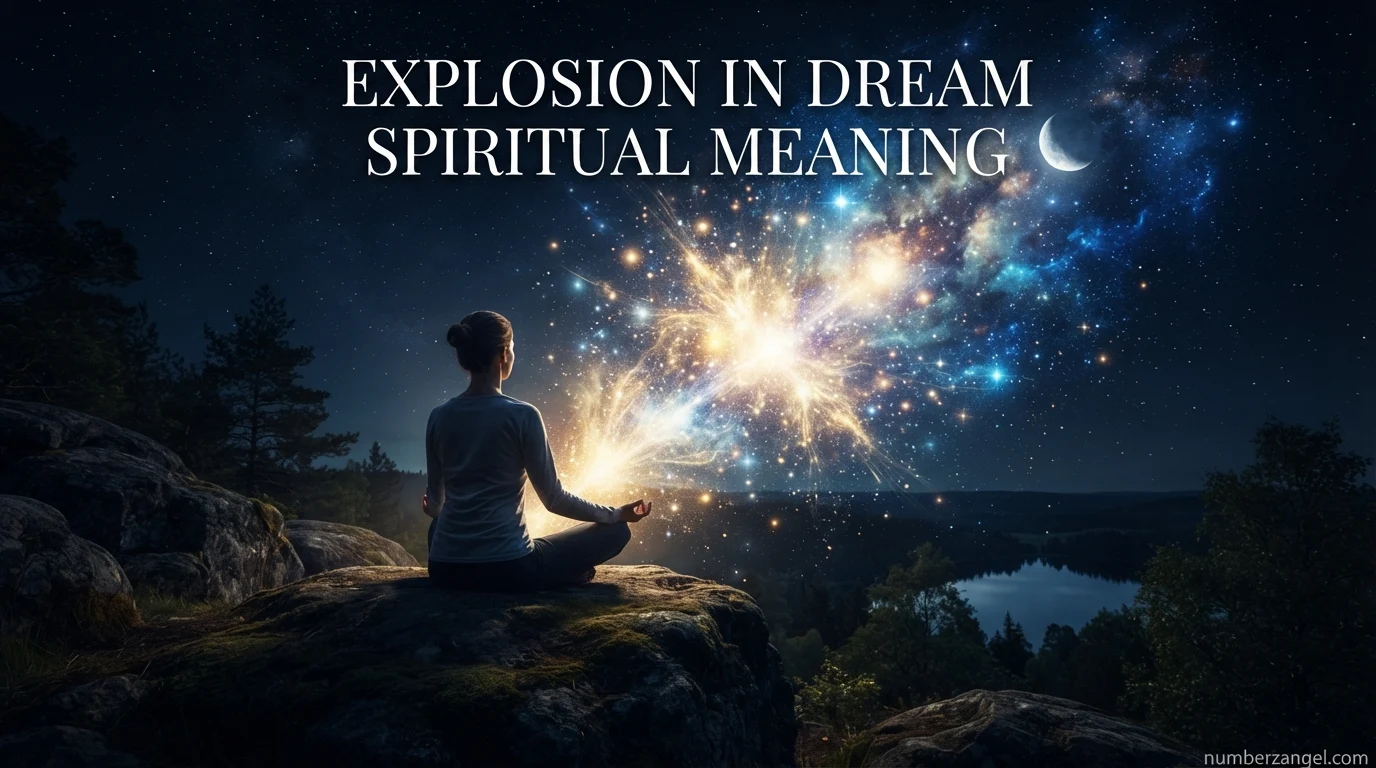Explosion in Dream Spiritual Meaning
