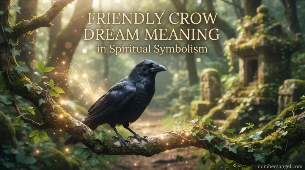 Friendly Crow Dream Meaning in Spiritual Symbolism