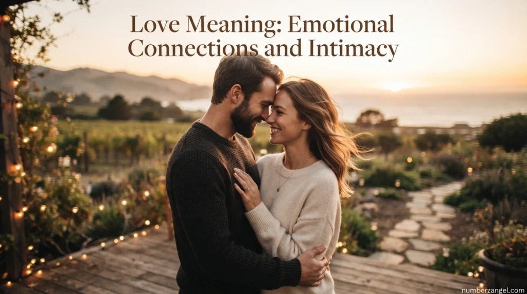 Love Meaning: Emotional Connections and Intimacy