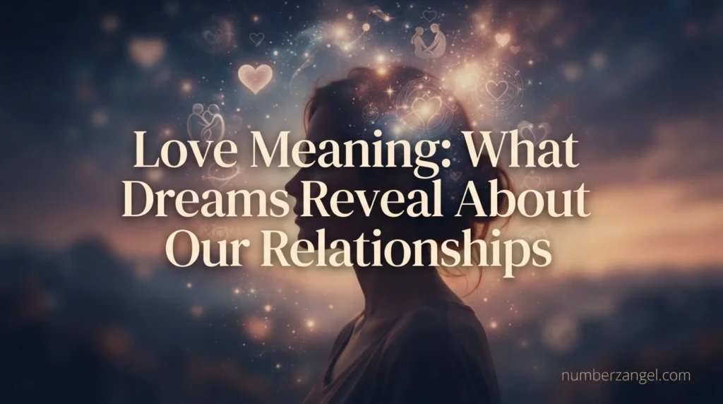 Love Meaning: What Dreams Reveal About Our Relationships