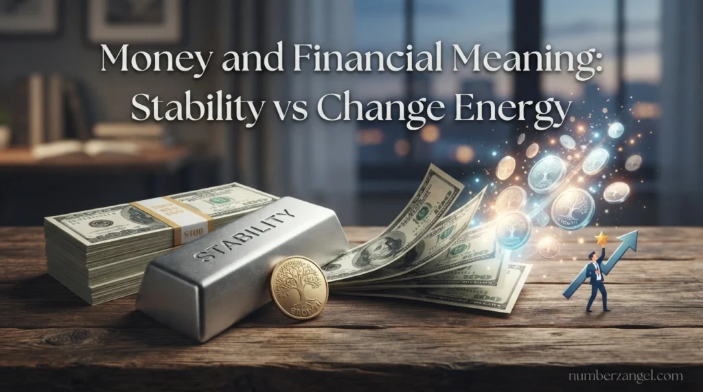Money and Financial Meaning: Stability vs Change Energy