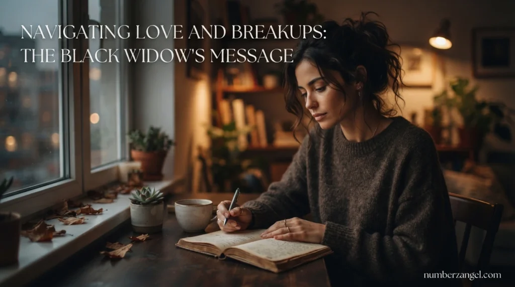 Navigating Love and Breakups: The Black Widow's Message
