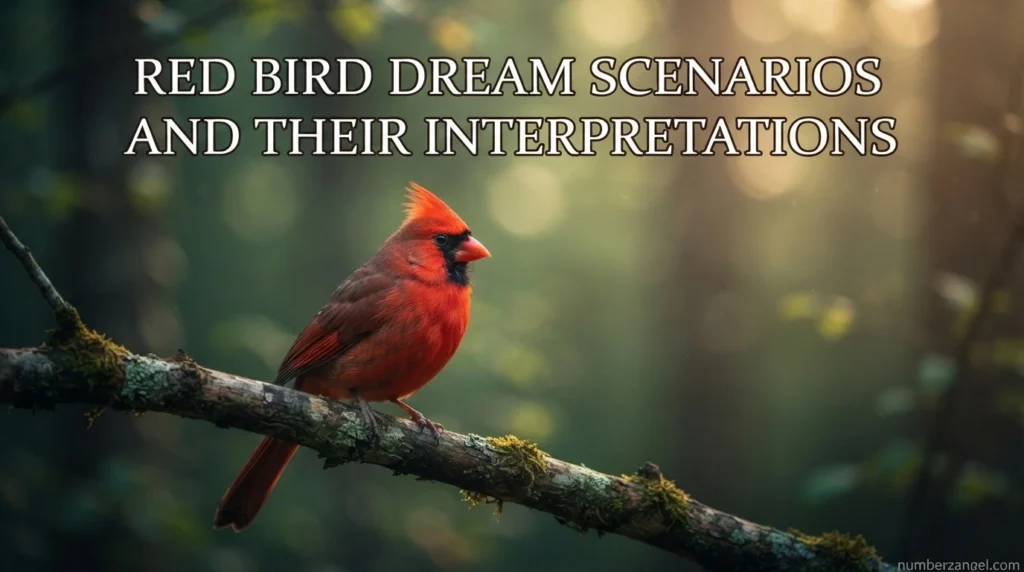 Red Bird Dream Scenarios and Their Interpretations