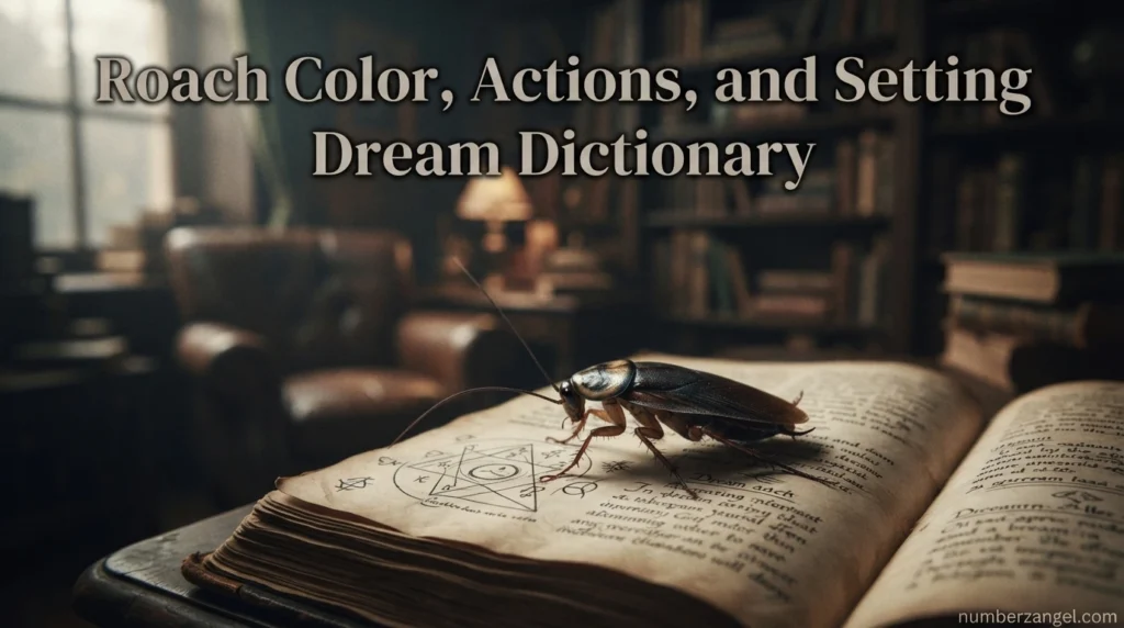 Roach Color, Actions, and Setting Dream Dictionary