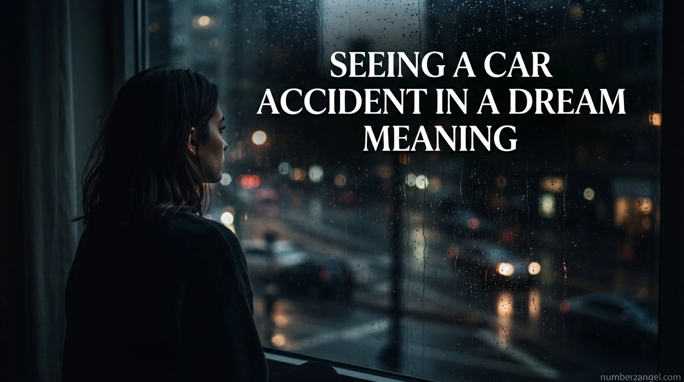Seeing a Car Accident in a Dream Meaning
