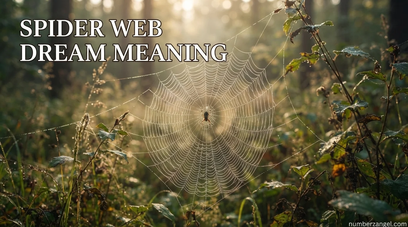 Spider Web Dream Meaning