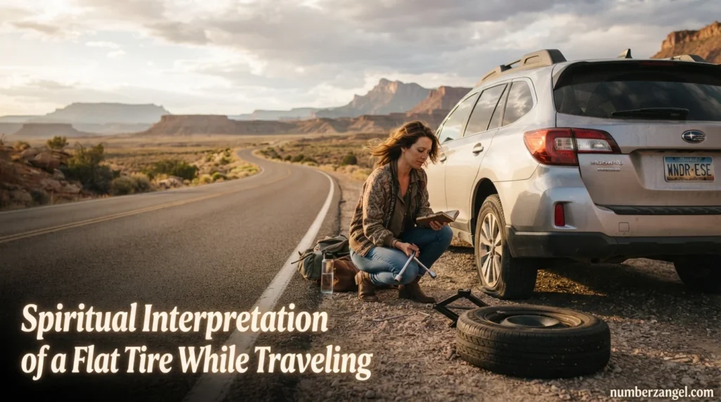 Spiritual Interpretation of a Flat Tire While Traveling