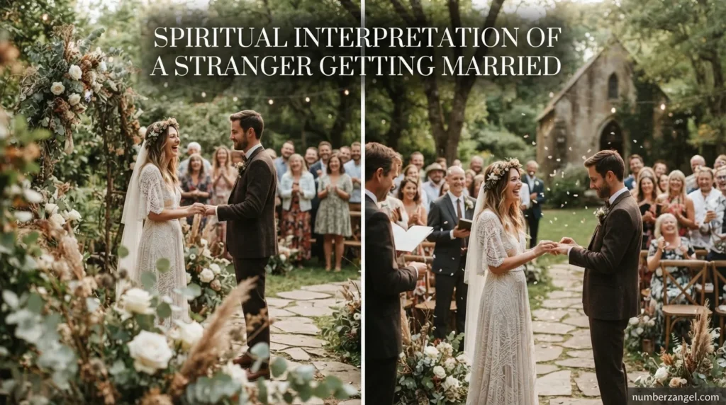 Spiritual Interpretation of a Stranger Getting Married