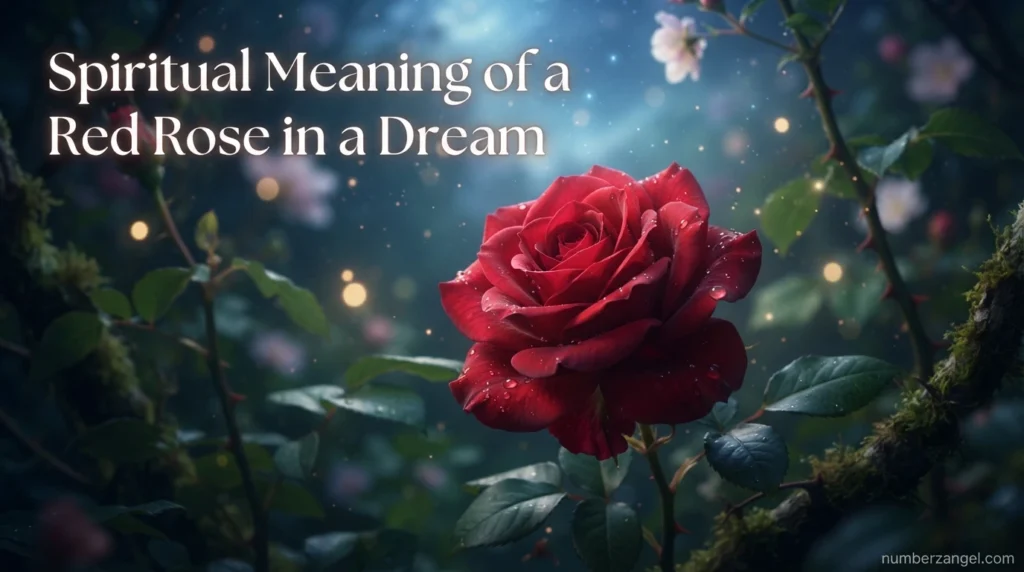 Spiritual Meaning of a Red Rose in a Dream