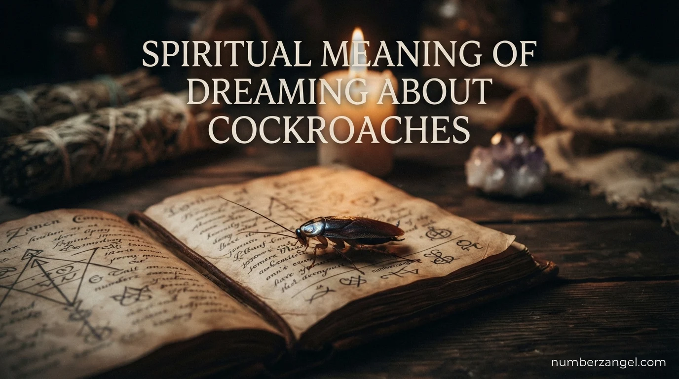 spiritual meaning of dreaming about cockroaches