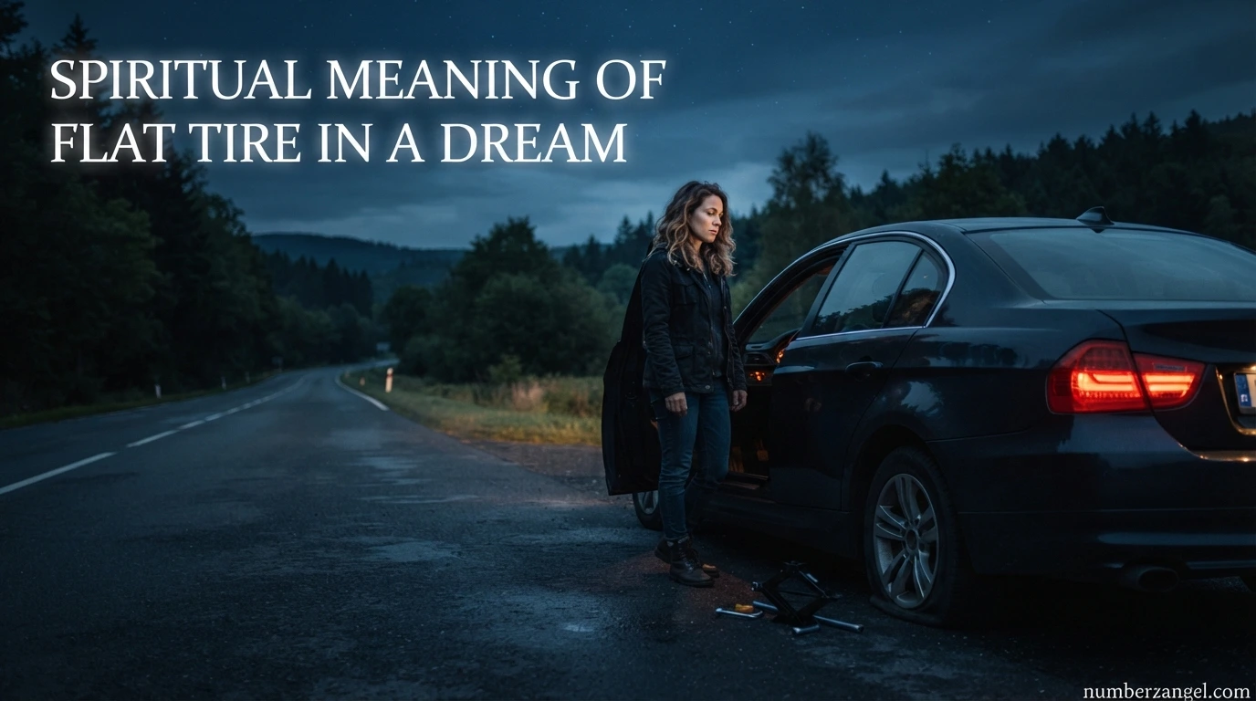 Spiritual Meaning of Flat Tire in a Dream