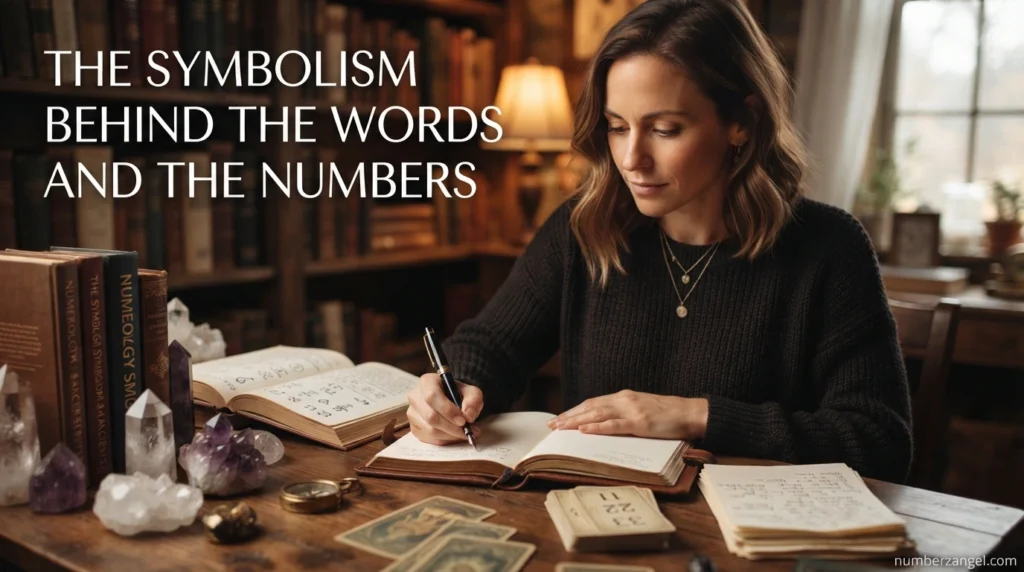 The symbolism behind the words and the numbers