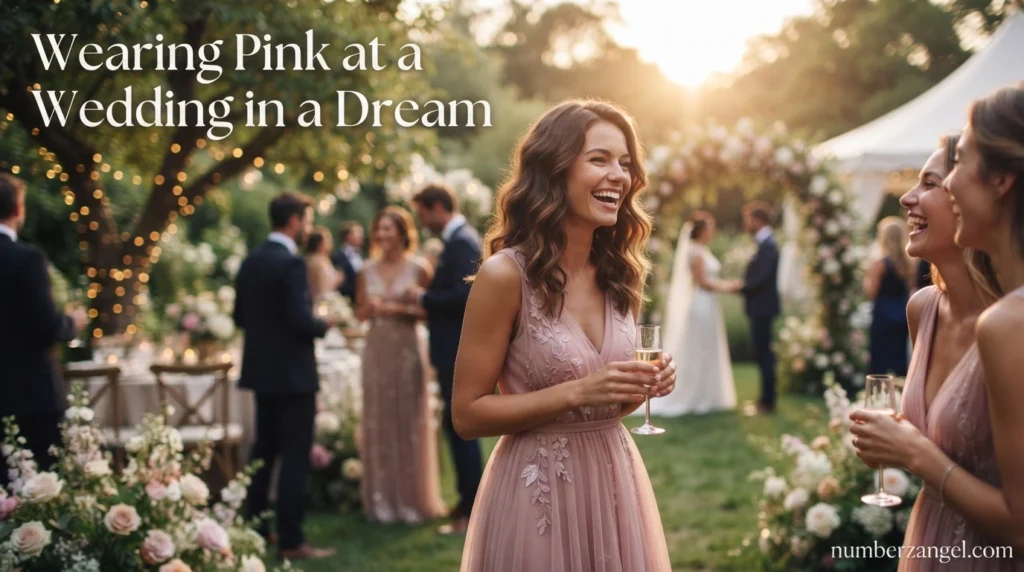 Wearing Pink at a Wedding in a Dream