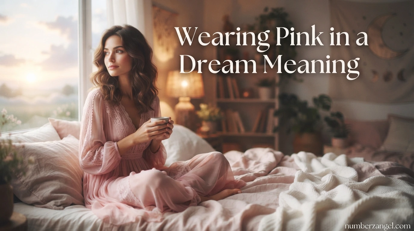 Wearing Pink in a Dream Meaning