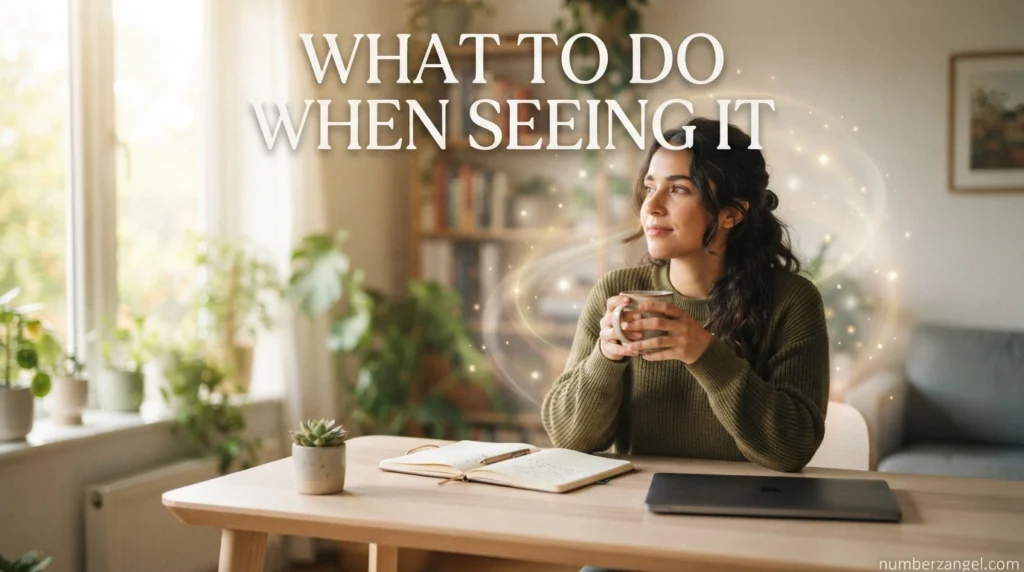 What to Do When Seeing It