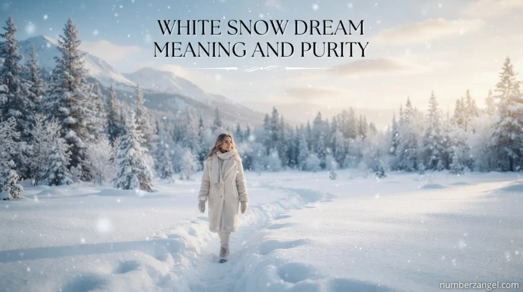 White Snow Dream Meaning and Purity