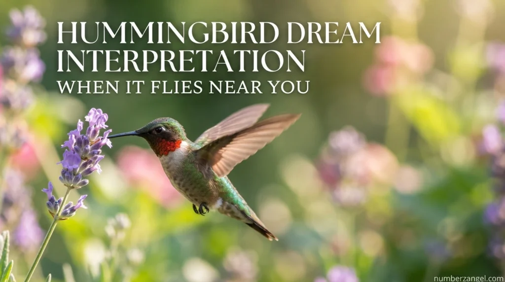 Hummingbird Dream Interpretation When It Flies Near You