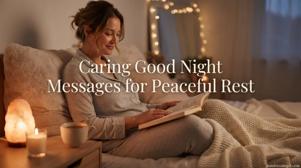 Caring Good Night Messages for Peaceful Rest