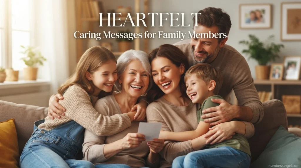 Heartfelt Caring Messages for Family Members