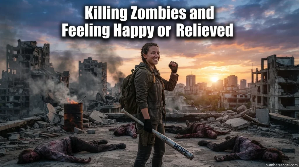 Killing Zombies and Feeling Happy or Relieved