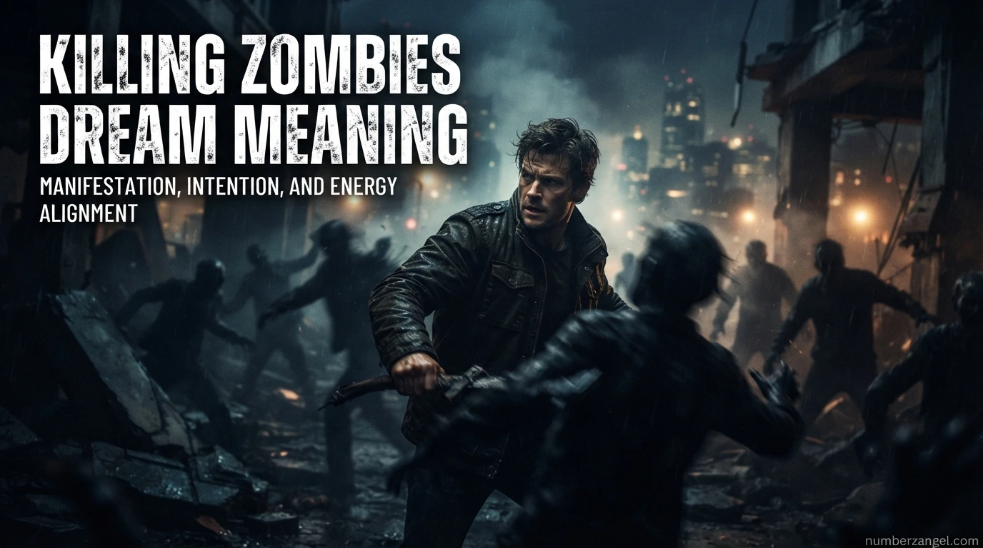 Killing Zombies Dream Meaning