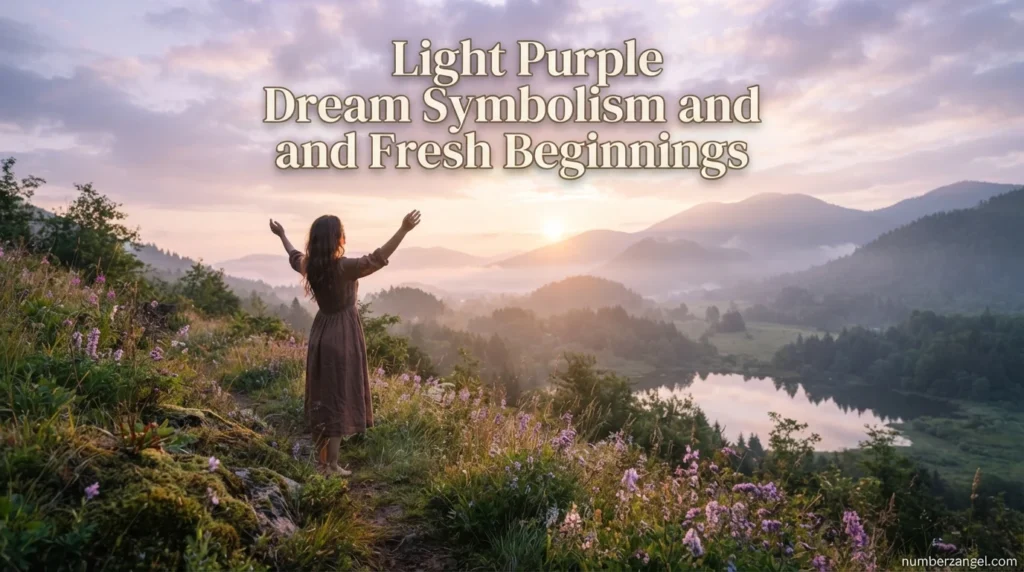 Light Purple Dream Symbolism and Fresh Beginnings